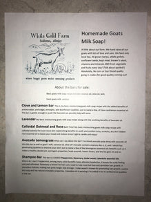 Goat Milk Soap (Avocado Lemongrass)