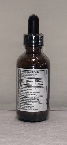 Silver 2 Oz Dropper Bottle, Hydrosol, Argentyn 23