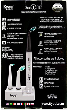 Kyoui Sonic 3000 Toothbrush System (Four)